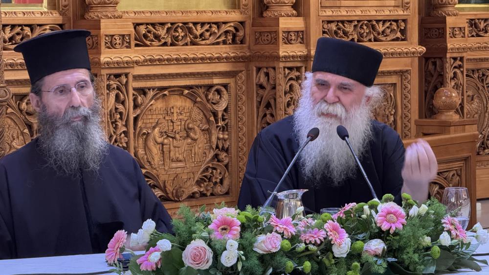 '’ΔΗΜΗΤΡΙΑ 2024'' 16η μέρα - Ομιλία π. Εφραίμ Αγ. Διονυσίου εν Ολύμπω.