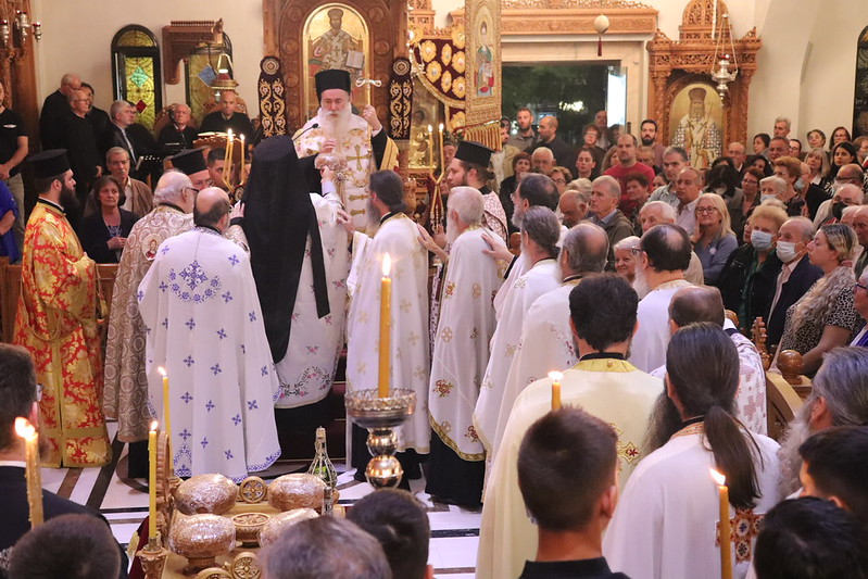 ''ΔΗΜΗΤΡΙΑ 2025''  Ο Σεβασμιώτατος Μητροπολίτης Κορίνθου, κ.κ. Παύλος στο Μεγάλο Πανηγυρικό Αρχιερατικό Εσπερινό στον Ιερό Ναό Αγίου Δημητρίου Ομωνύμου Δήμου.